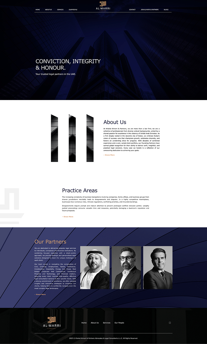 Corporate Website - Law Firm