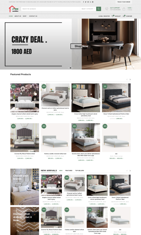 E-Commerce Website - Furniture Store